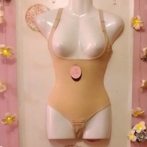 Joyshaper (S) Underbust Tummy Tuck Body Shaper Thong Bodysuit